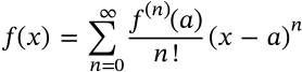 Taylor Series