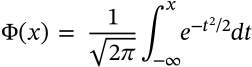 Normal Distribution CDF