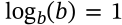 Logarithm of Base