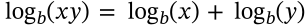 Logarithm Product