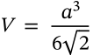 Volume of a Tetrahedron