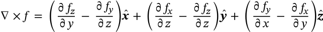 Curl in Cartesian Coordinates