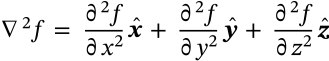 Laplacian in Cartesian Coordinates