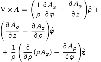 Curl in Cylindrical Coordinates