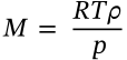 Molar Mass of a Gas