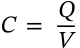 Capacitance Charge